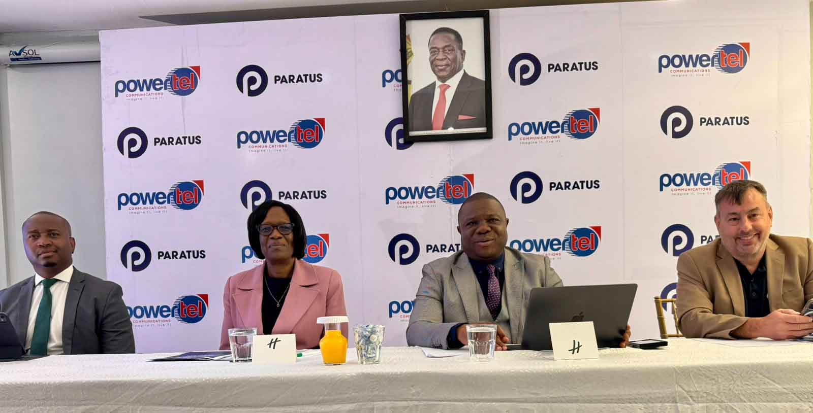 POWERTEL AND PARATUS ZIMBABWE SWITCH ON NEW DIGITAL HIGHWAY